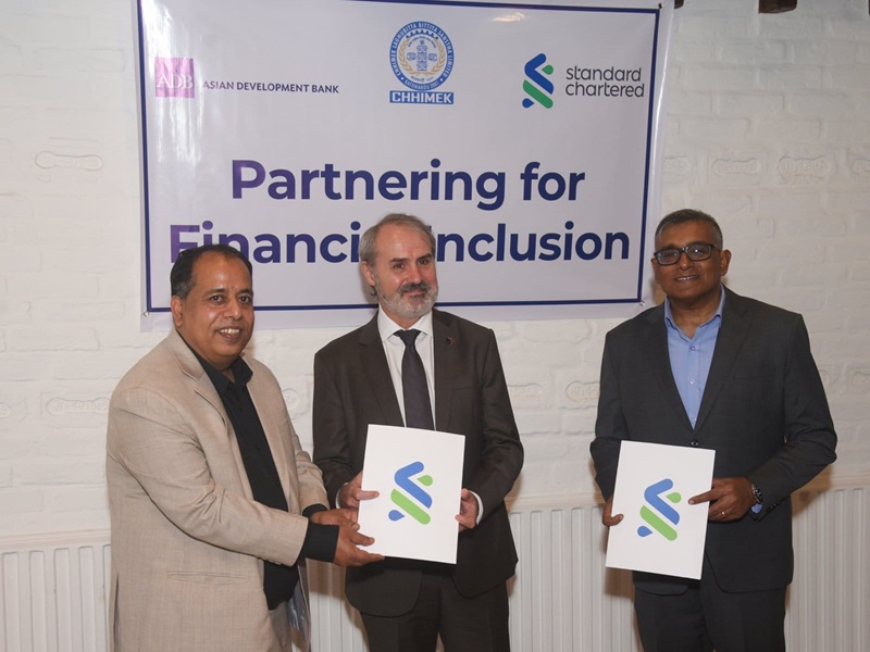 SCBNL Partner ADB With Chhimek Laghubitta For Microfinance Expansion in Rural Nepal