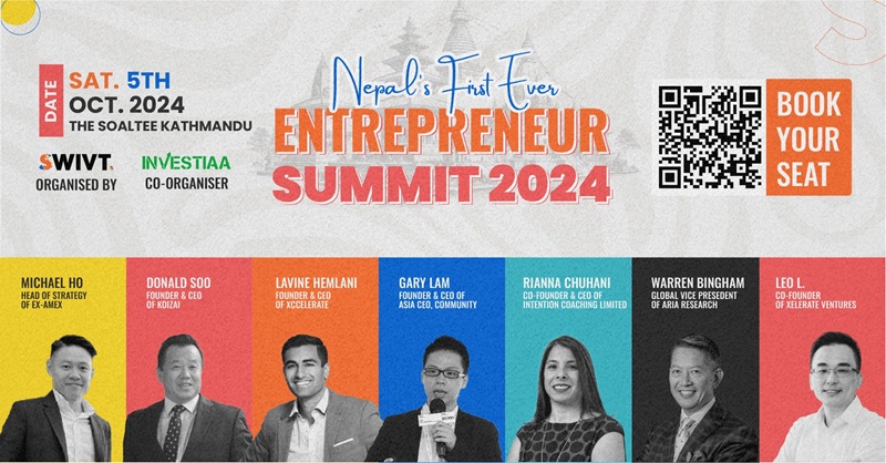 Swivt And Investiaa Organize Entrepreneur Summit Nepal 2024